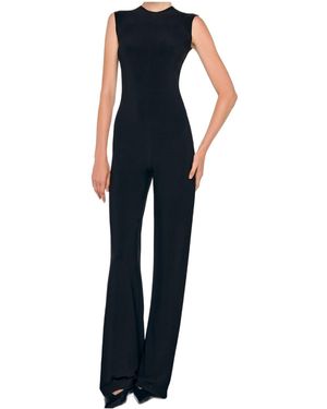 Norma Kamali Sleeveless Jumpsuit - Blue