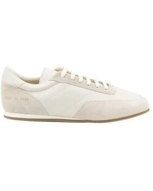 Common Projects Leather Suede Sneakers - White