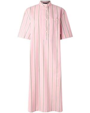 Soeur Striped Print Dress - Pink