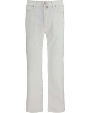 Jacob Cohen Edo Vintage Straight-Leg Jeans - Grey