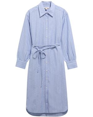 Barbour Elegant Shirt Dress - Blue