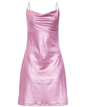 Versace Jeans Couture Couture Draped Pearl-Strap Dress - Pink