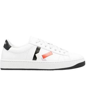 KENZO Kourt K Logo Sneakers - White