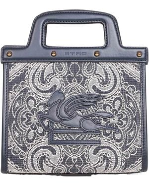 Etro Patterned Handbag - Blue