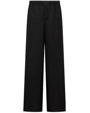 Dior Homme High Waist Straight Leg Trousers - Black
