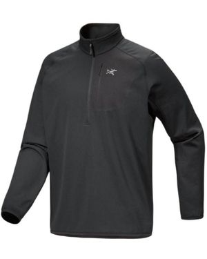 Arc'teryx Delta 1/2 Zipper Collar Sweatshirt - Grey