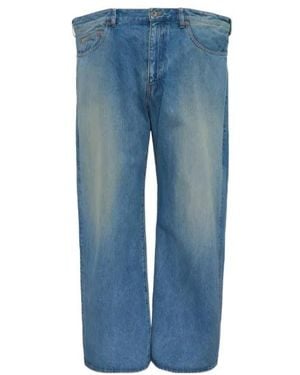 Doublet Wide-Leg Jeans - Blue