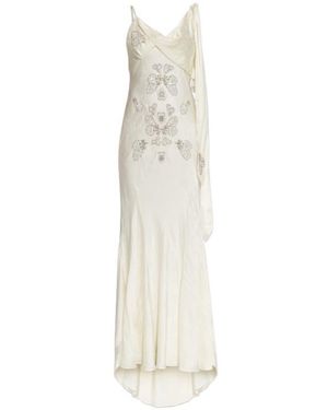 Self-Portrait Sleeveless Dress - White