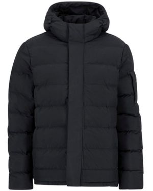Barbour Hooded Quilted Jacket - Black