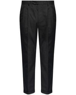 AllSaints Tallis Pleated Trousers - Black