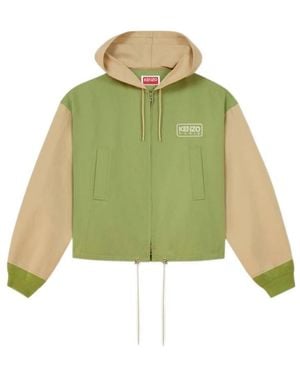 KENZO Hooded Parka - Green