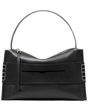 JW Anderson Large Loafer Shoulder Bag - Black