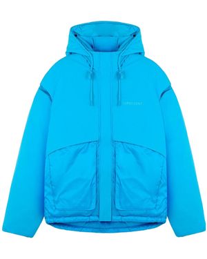 Represent Hooded Down Jacket - Blue