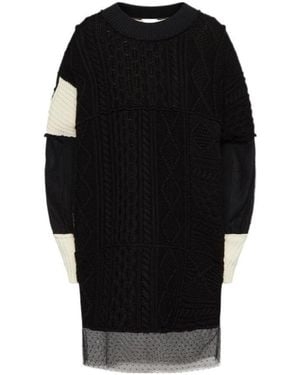 RED Valentino Knit Dress - Black