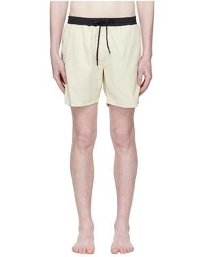 BOSS Drawstring Swimming Trunks - Natural
