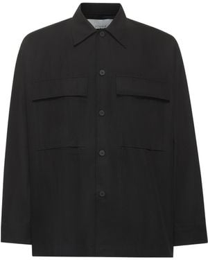 Studio Nicholson Landi Long Sleeved Jacket - Black