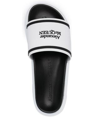 McQueen Hybrid Signature Slides - Black