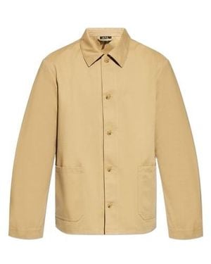 A.P.C. Buttoned Oversized Shirt - Natural