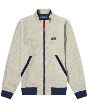 Patagonia Logo Zipper Casual Jacket - White