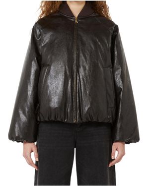 Weekend by Maxmara Potente Zip-Closure Bomber Jacket - Black