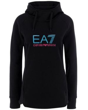 EA7 Logo Sweater - Black