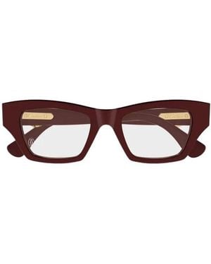 Cartier Cat Eye Frame Glasses - Multicolour