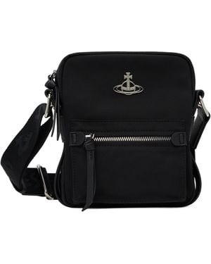 Vivienne Westwood Small Jackson Crossbody Satchel - Black