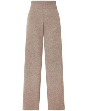 Skims Straight-Leg Casual Trousers - Natural