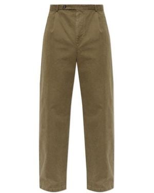Jil Sander Wide-Leg Trousers - Green