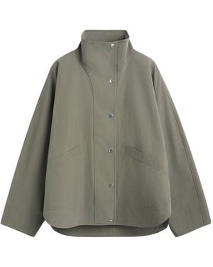 TOTEME Totême Summer Parachute Jacket - Gray