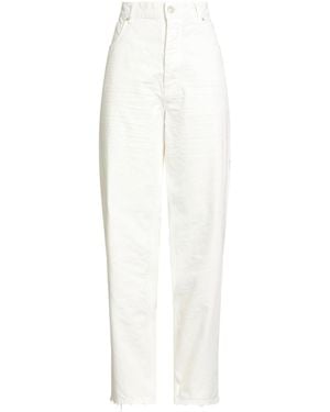 Balenciaga Denim Trousers - White