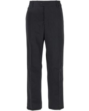 Pt Pantaloni Pt Torino Elastic-Waist Cuffed Trousers - Blue