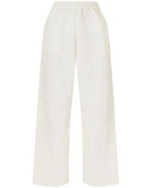 Willy Chavarria Wide-Leg Trousers - White