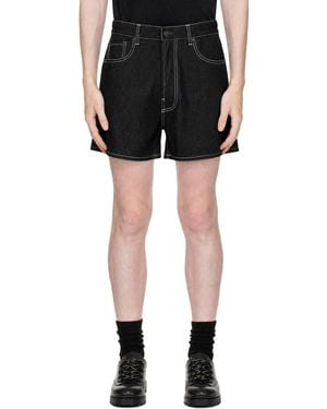 Entire studios Bambi Denim Shorts - Black