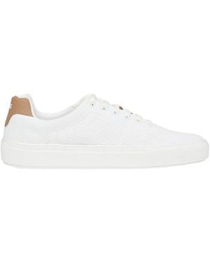 BOSS Mesh Lowtop Sneaker - White