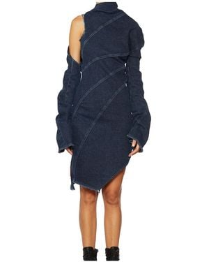OTTOLINGER Long Sleeve Dress - Blue