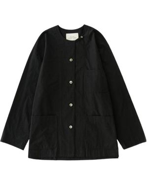 Studio Nicholson Round-Neck Shirt - Black