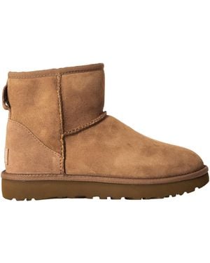 UGG Suede Mini Winter Boot - Brown