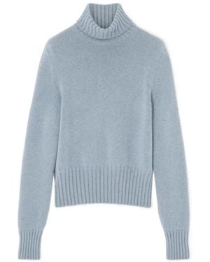 Loro Piana Parksville Turtleneck - Blue