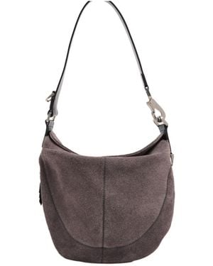 Lemaire Quiver Clip Hobo Bag - Brown