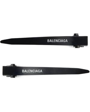 Balenciaga Salon Clip Set - White