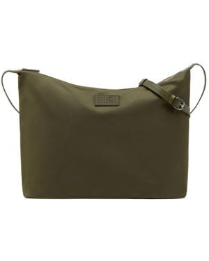 MM6 by Maison Margiela Logo-Patch Shoulder Bag - Green