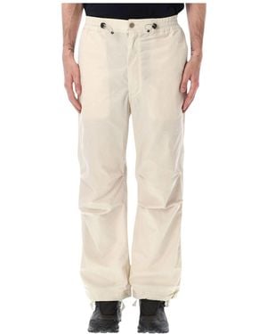 Nanamica Deck Wide-Leg Trousers - Natural