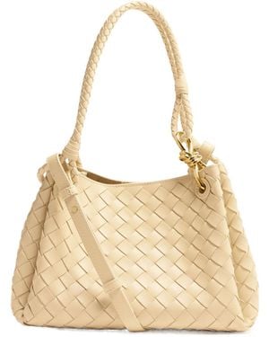 Bottega Veneta Parachute Shoulder Bag - Natural