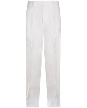 Moschino Straight Leg Trousers - White