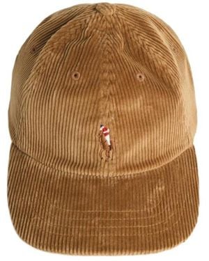 Polo Ralph Lauren Logo Embroidered Baseball Cap - Brown