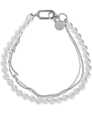 AllSaints Double-Layer Structure Design Bracelet - Metallic
