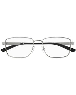 Gucci Eyewear Rectangular Frame Glasses - White