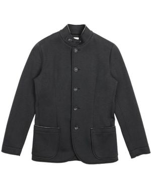 Armani Collezioni Single-Breasted Casual Jacket - Grey