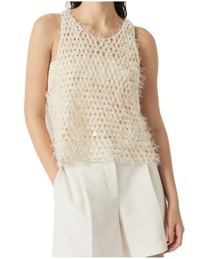 Brunello Cucinelli Dazzling Top - White